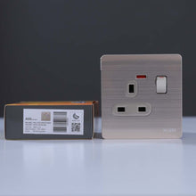 MILANO | 13A Socket With Neon Gd | 210800600007