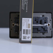 MILANO | 13A 2 Gang Socket With Neon Gd | 210800600008