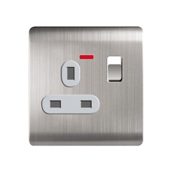 MILANO | 13A Socket With Neon Sl | 210800600009