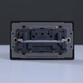 MILANO | 13A 2 Gang Socket With Neon Sl (B9-C14) | 210800600010