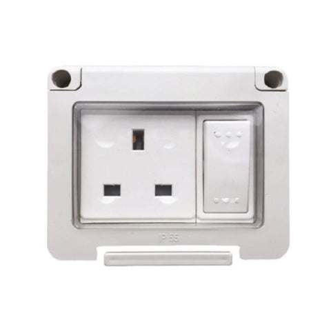 MILANO | Water-Proof 13A 1Gang Switched Socket Singl | 210800600014