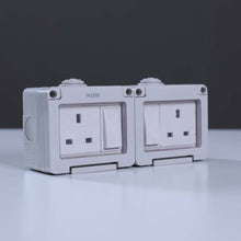 MILANO | Water-Proof 13A 2Gang Switched Socket Singl | 210800600015