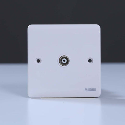MILANO | 1 Gang Satellite Socket | 210800800002
