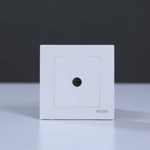 MILANO | Single Tv Socket | 210800800003