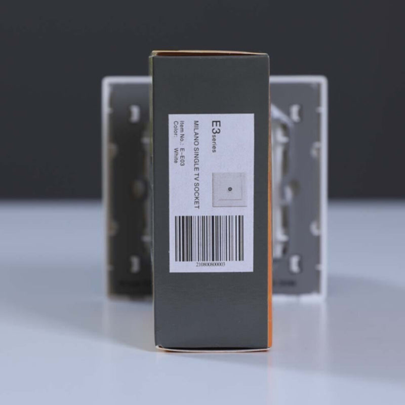 MILANO | Single Tv Socket | 210800800003