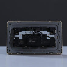 MILANO | 13A Twin Switched Socket Neon With Usb Gd | 210802700004