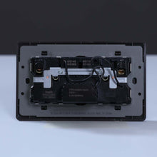 MILANO | 13A 2 Gang Socket With Neon With Usb Sl | 210802800002