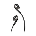 JBL | T205BT Pure Bass Wireless Metal Earbud Headphones with Mic - Black