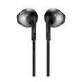 JBL | T205BT Pure Bass Wireless Metal Earbud Headphones with Mic - Black