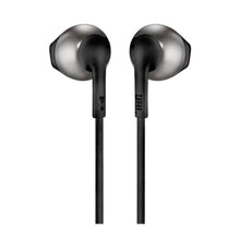 JBL | T205BT Pure Bass Wireless Metal Earbud Headphones with Mic - Black