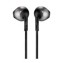 JBL | T205BT Pure Bass Wireless Metal Earbud Headphones with Mic - Black