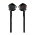 JBL | T205BT Pure Bass Wireless Metal Earbud Headphones with Mic - Black