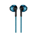 JBL | T205BT Pure Bass Wireless Metal Earbud Headphones with Mic - Blue