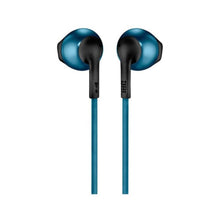 JBL | T205BT Pure Bass Wireless Metal Earbud Headphones with Mic - Blue