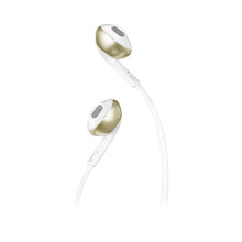JBL | Pure Bass Wireless Metal Earbud Headphones with Mic - Gold | T205BT