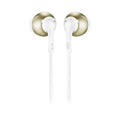 JBL | Pure Bass Wireless Metal Earbud Headphones with Mic - Gold | T205BT
