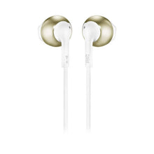 JBL | Pure Bass Wireless Metal Earbud Headphones with Mic - Gold | T205BT