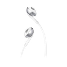 JBL | Pure Bass Wireless Metal Earbud Headphones with Mic - Silver | T205BT