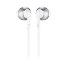 JBL | Pure Bass Wireless Metal Earbud Headphones with Mic - Silver | T205BT