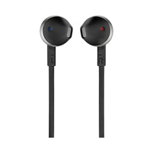JBL | T205 Pure Bass Metal Earbud Headphones with Mic - Black