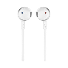 JBL | Pure Bass Metal Earbud Headphones with Mic - White | T205