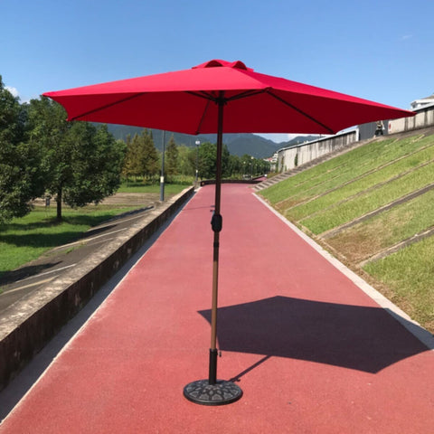 DANUBE | Sunvilla Umbrella Without Base 2.7M - Red | 231202703673