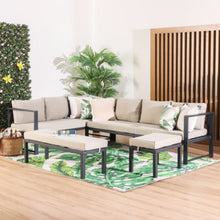 DANUBE | Arial 9-Seater Outdoor Sofa cum Dining Set | 231202705938