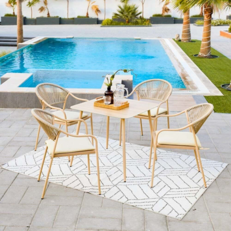 DANUBE | Aliza Dining Set 4+1 | 231202707587