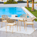 DANUBE | Aliza Dining Set 4+1 | 231202707587