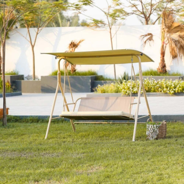 DANUBE | Aliza 3 Seater Swing-Beige | 231202707589