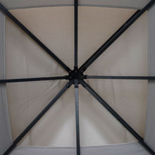 DANUBE | Delight Steel Gazebo with Curtain Grey 2.7x2.7 M | 231202707705