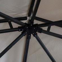 DANUBE | Delight Steel Gazebo with Curtain Grey 2.7x2.7 M | 231202707705