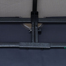 DANUBE | Delight Steel Gazebo with Curtain Grey 2.7x2.7 M | 231202707705