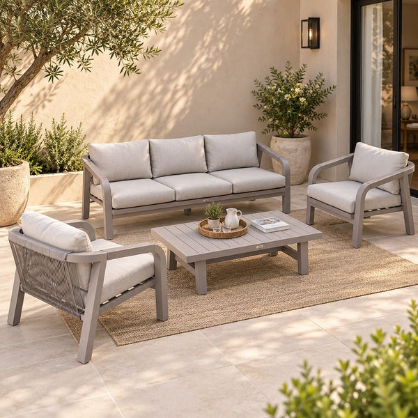 DANUBE | Manchester Hills 5-Seater Sofa Set - Beige | 231202707727