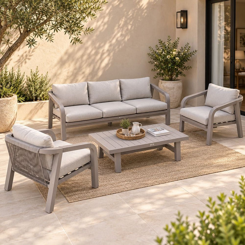 DANUBE | Manchester Hills 5-Seater Sofa Set - Beige | 231202707727