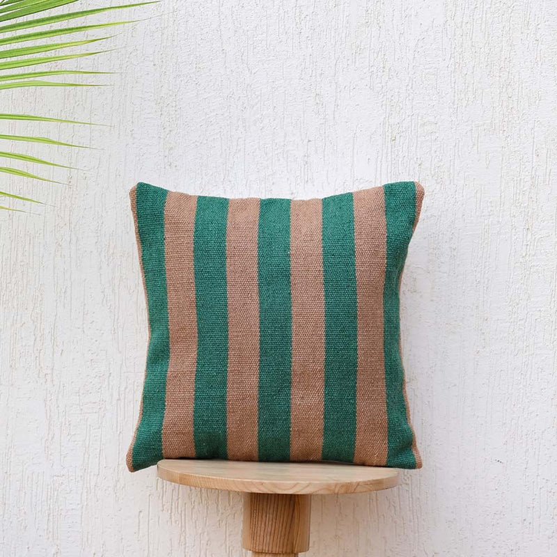 DANUBE | Woven Cushion 45X45Cm Larson Stripe | 231202707958
