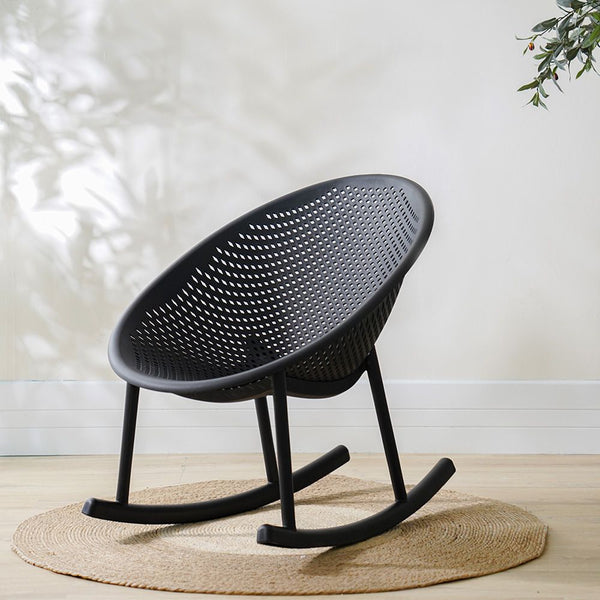 DANUBE | Rayan Rocking Chair Black | 231202708354