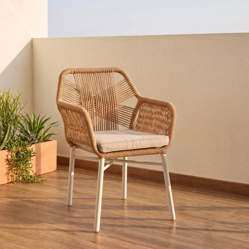 DANUBE | Norte Rope Chair-Beige | 231202708692