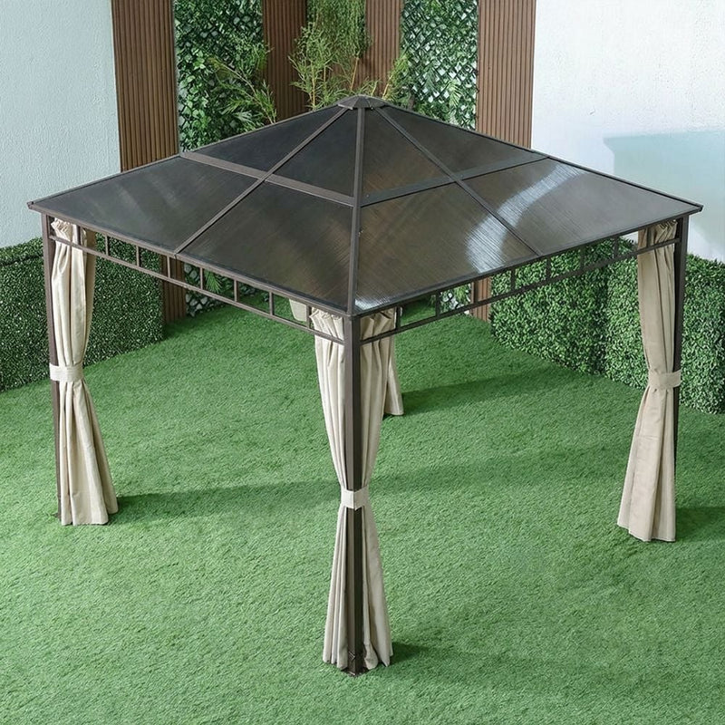 DANUBE | Deora Gazebo - Brown 3x3 M Brown | 231202709764