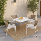 DANUBE | Vitara Dining Set 4+1 Beige | 231202709775