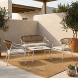 DANUBE | Vitara 4-Seater Sofa Set-Multi-color | 231202709776