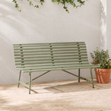 DANUBE | Olivia 3-Seater Park Bench-Military Green | 231202709795