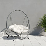 DANUBE | Sofia Swing Chair Beige Black | 231202709822