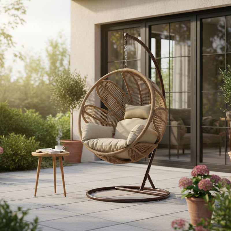 DANUBE | Paris Swing Chair Brown | 231202709823