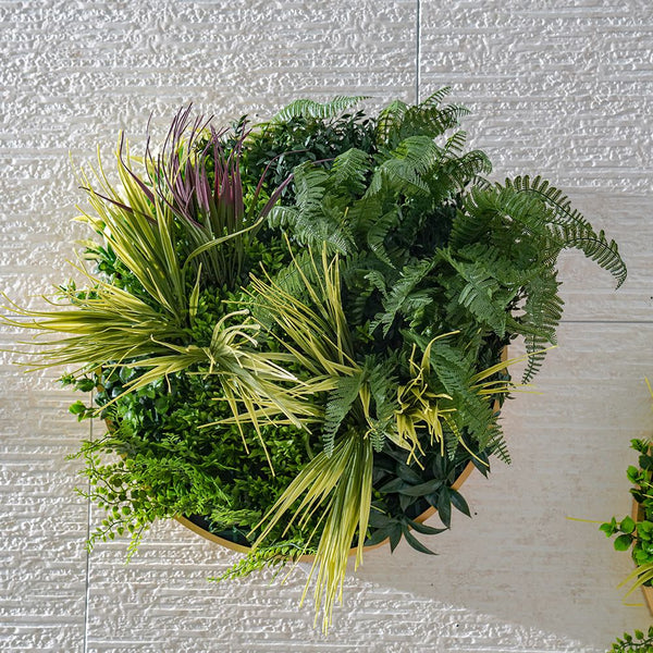 DANUBE | Wall Art Gezelligheid-Dia 50 cm Green | 231202709963