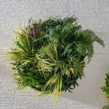 DANUBE | Wall Art Gezelligheid-Dia 50 cm Green | 231202709963