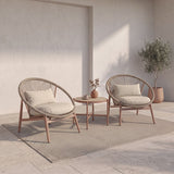 DANUBE | Belarus 1 + 2-Seater Balcony Set Beige | 231202710251