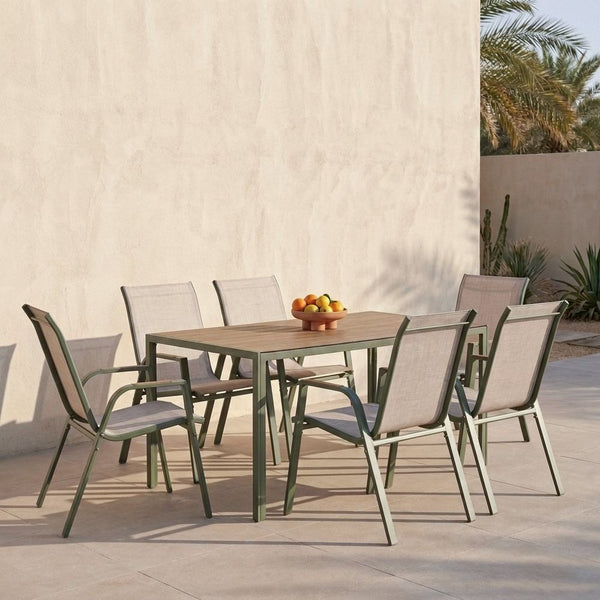 DANUBE | Venice 1 + 6-Seater Dining Set | 231202710263