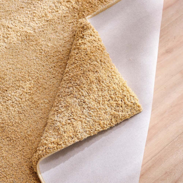 DANUBE | Shimmer Shag Plain Rug Gold - 160x240 cm | 231300466573