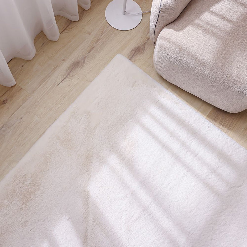 DANUBE | Plush Solid Soft Fur Rugs 160X230 Off White | 231300471880